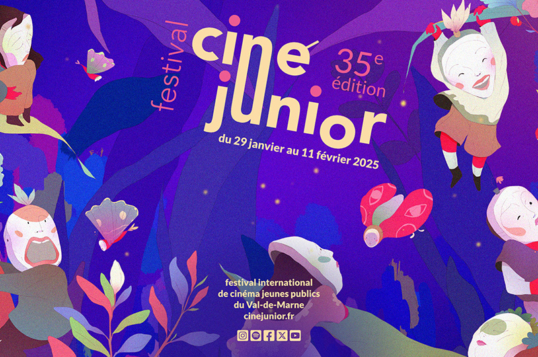 Illustration de l'édition 2025 du festival Ciné Junior