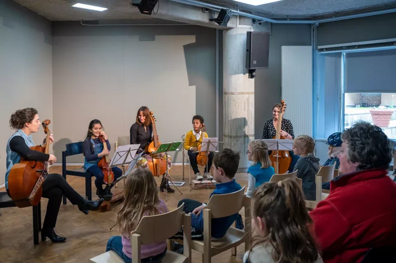 Des élèves du conservatoire de Cachan en concert à la médiathèque Toni Morrison de Cachan