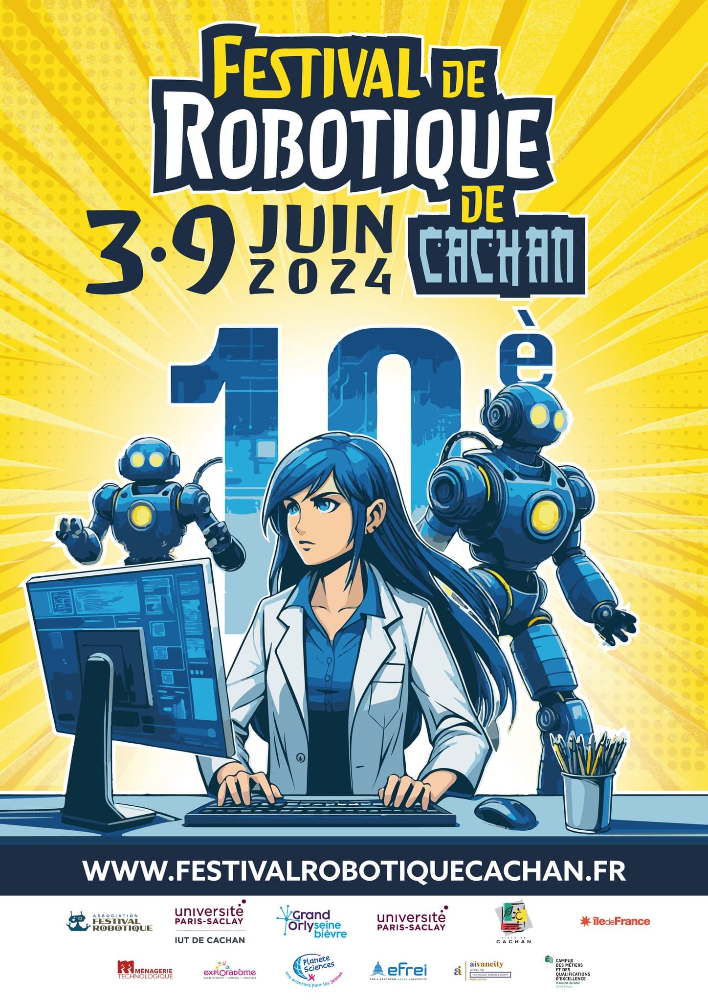 2721 affiche festival robotique cachan 2024