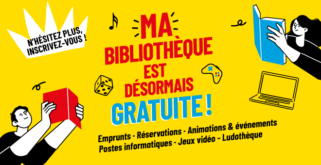 Les bibliothèques municipales sont désormais gratuites