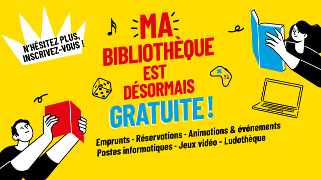 Les bibliothèques municipales sont désormais gratuites