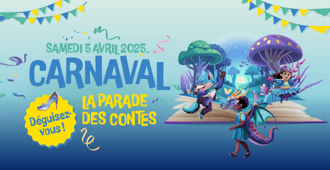 Carnaval : samedi 5 avril, assistez à la parade des contes dans Cachan